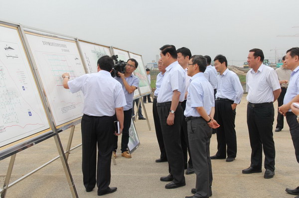 省委書記趙正永視察新區(qū)重點項目建設(shè)情況